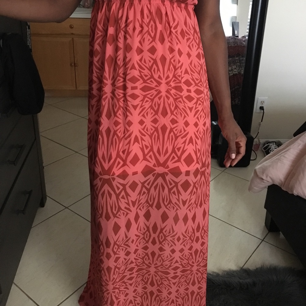 Patterned Maxi Dress - image 7